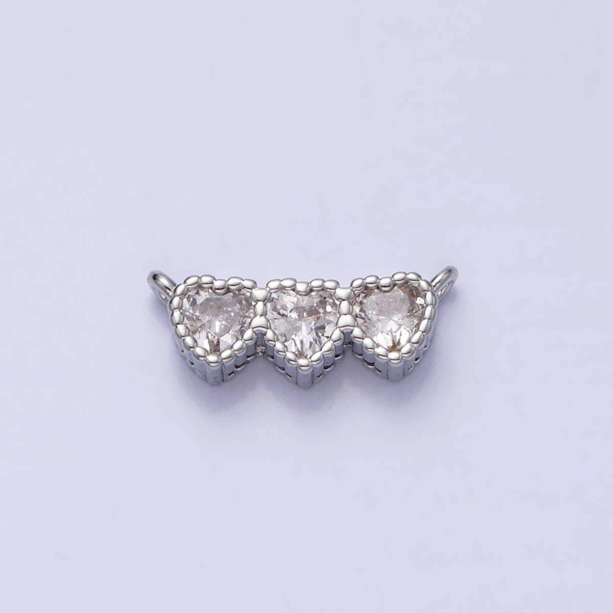Mini Heart Link Connector Love Charm Connector for Bracelet Necklace Component Y-820