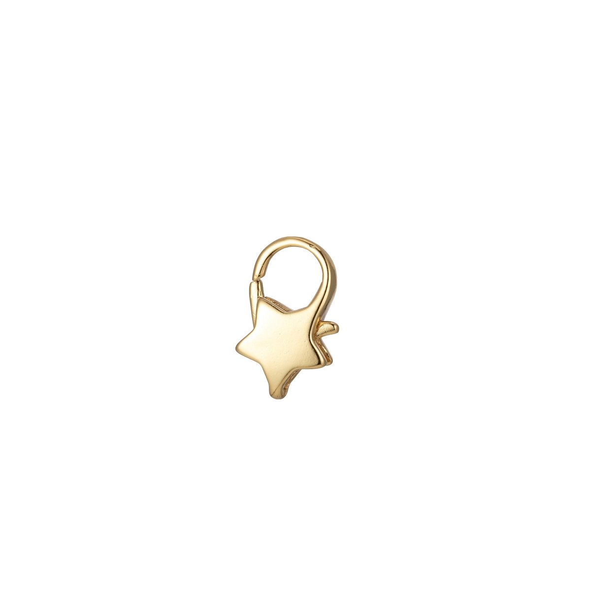 Mini Star Clasp Wholesale Lobster Clasp 24k Gold Filled end Clasp Celestial Lobster Claw for Jewelry Making L-346 L-347