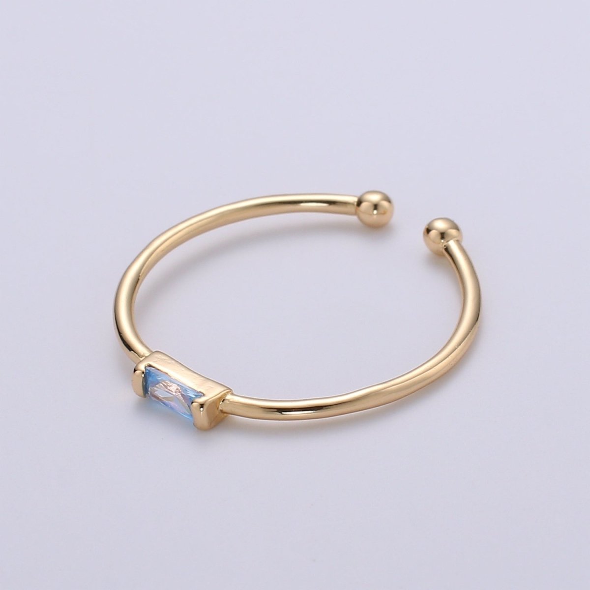 Minimalist Birthstone Ring • Cz Ring in Gold • Dainty Birthstone Ring • Stacking Ring • Valentine Gifts for Mom Wife Friend R-215 R-216 R-218 R-219 R-220 R-223