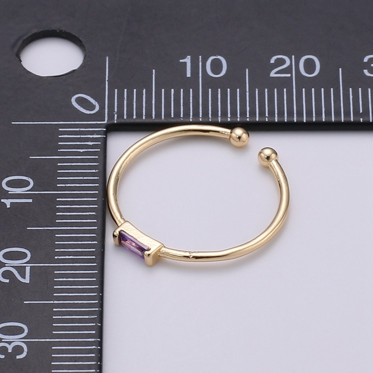 Minimalist Birthstone Ring • Cz Ring in Gold • Dainty Birthstone Ring • Stacking Ring • Valentine Gifts for Mom Wife Friend R-215 R-216 R-218 R-219 R-220 R-223