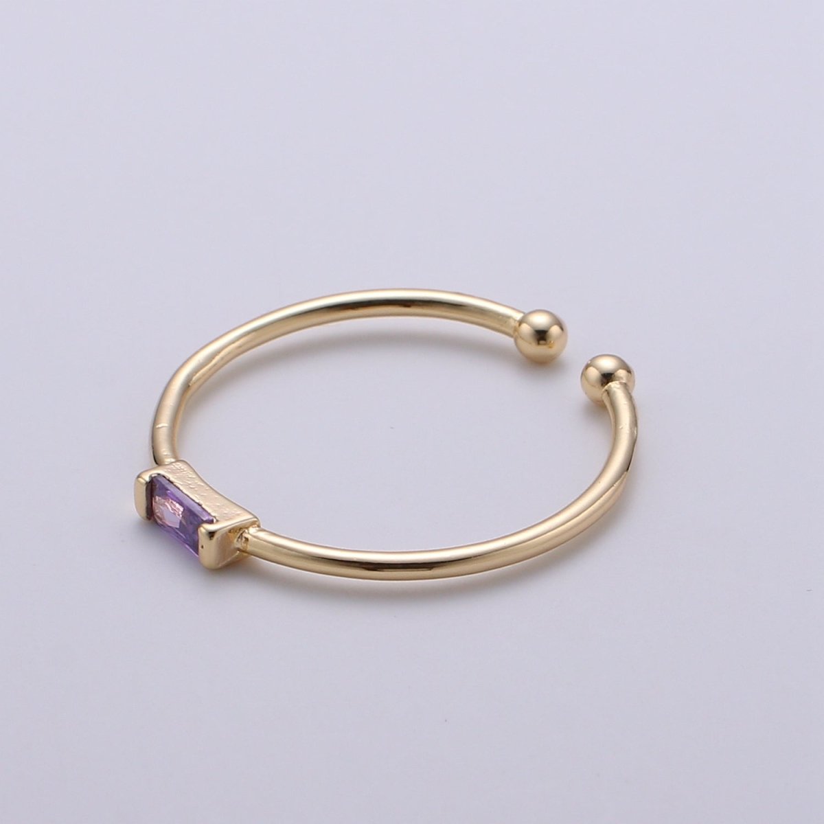 Minimalist Birthstone Ring • Cz Ring in Gold • Dainty Birthstone Ring • Stacking Ring • Valentine Gifts for Mom Wife Friend R-215 R-216 R-218 R-219 R-220 R-223