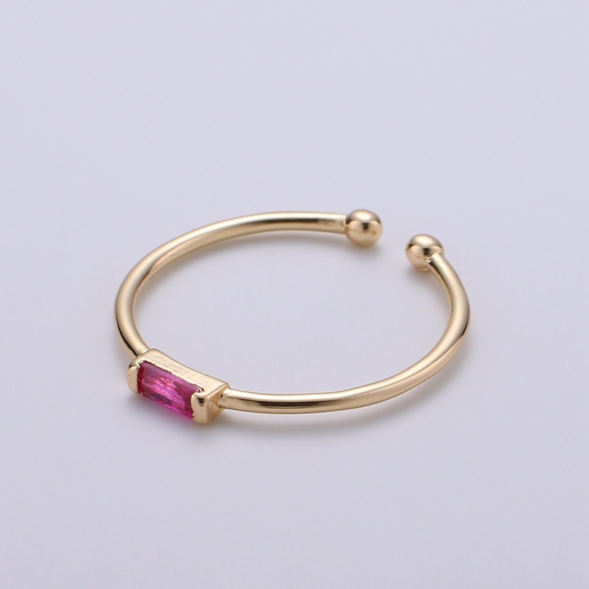 Minimalist Birthstone Ring • Cz Ring in Gold • Dainty Birthstone Ring • Stacking Ring • Valentine Gifts for Mom Wife Friend R-215 R-216 R-218 R-219 R-220 R-223