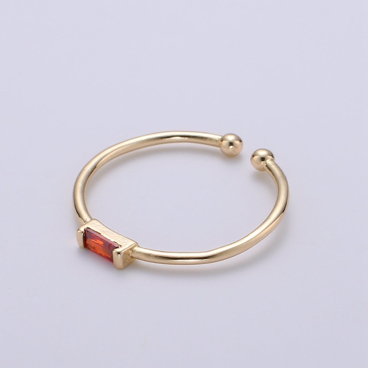 Minimalist Birthstone Ring • Cz Ring in Gold • Dainty Birthstone Ring • Stacking Ring • Valentine Gifts for Mom Wife Friend R-215 R-216 R-218 R-219 R-220 R-223