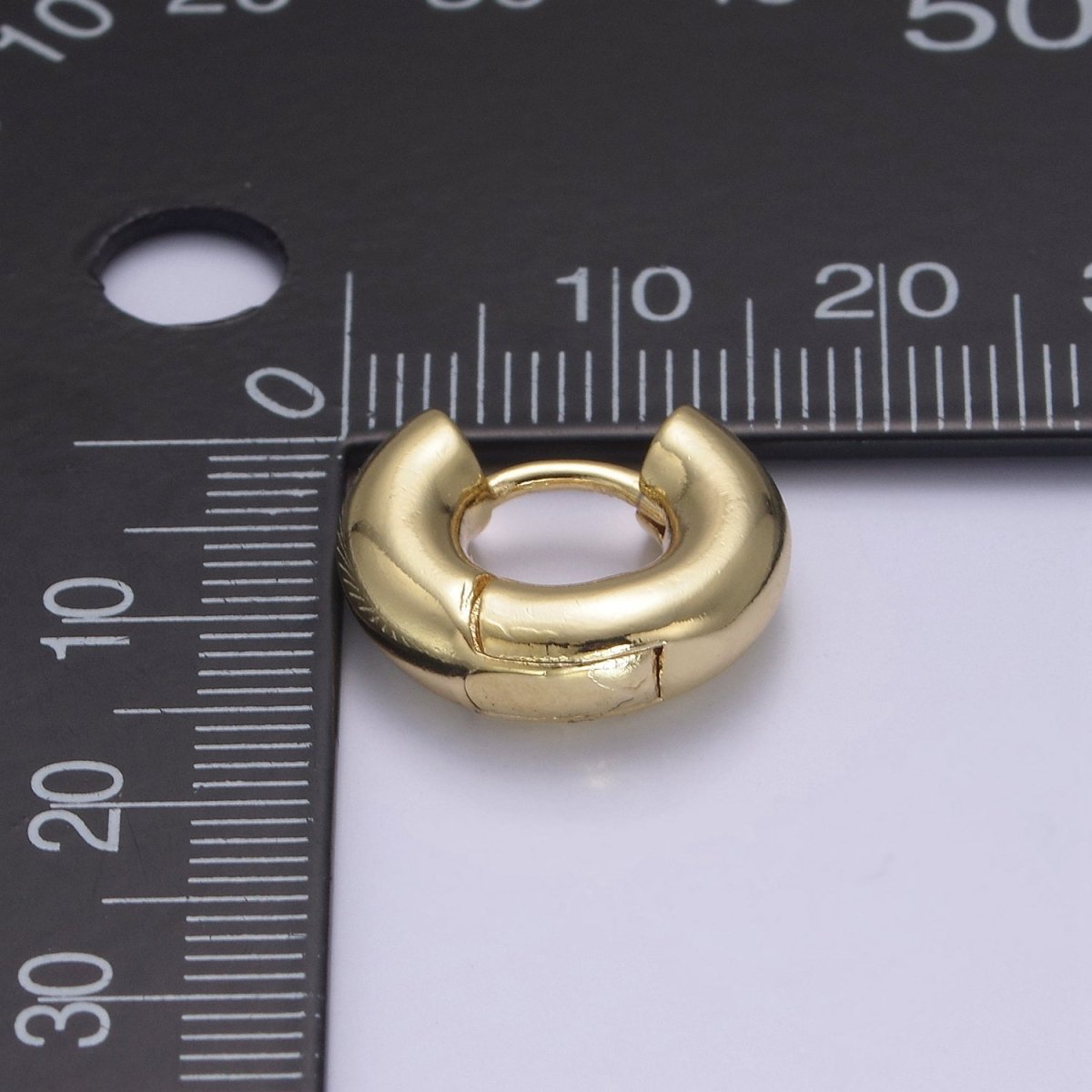 Minimalist Earring Gold Hoop Earrings • Perfect Simple Earrings For Her • Gifts for Her T-362, T-363