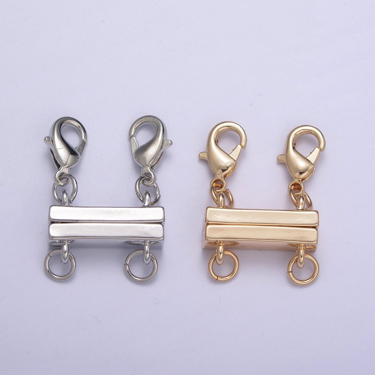 New Gold Magnetic Necklace Detangler, Multiple Strand Chain Necklace / Bracelet for Layering Stackable L-576~L-579 L-724