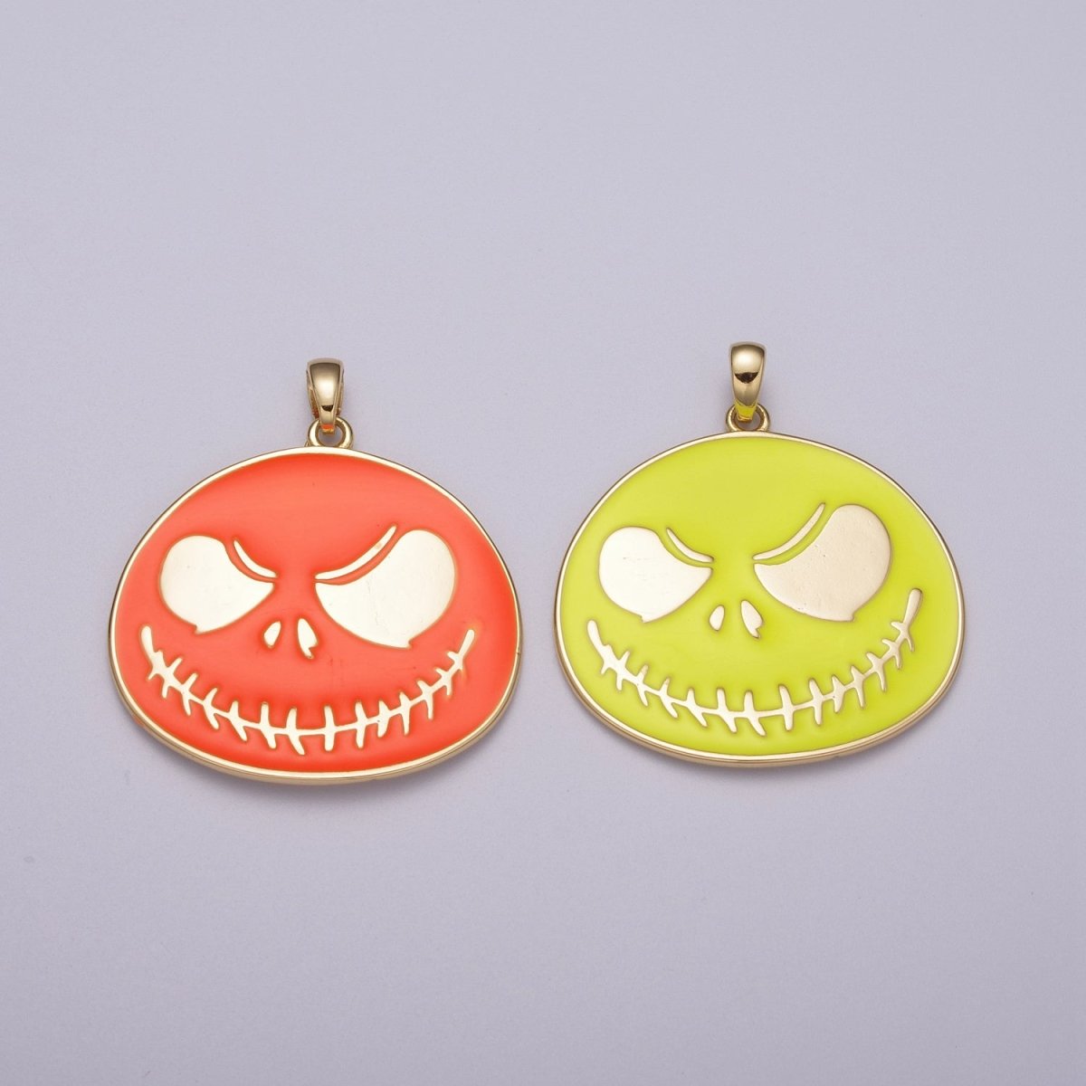 Nightmare before Christmas Jack Charm for Halloween Jewelry Inspired Pendant N-1423 N-1424