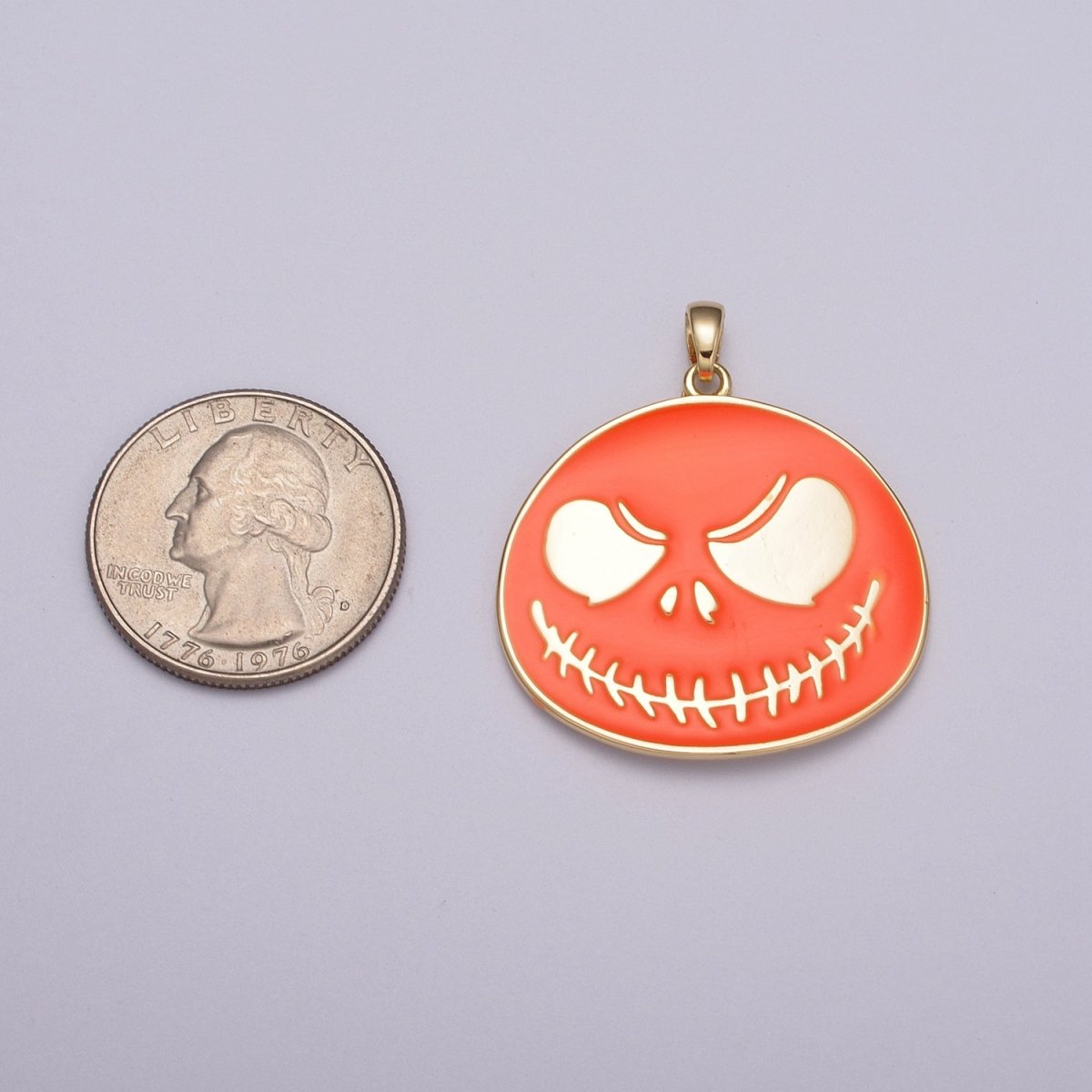Nightmare before Christmas Jack Charm for Halloween Jewelry Inspired Pendant N-1423 N-1424