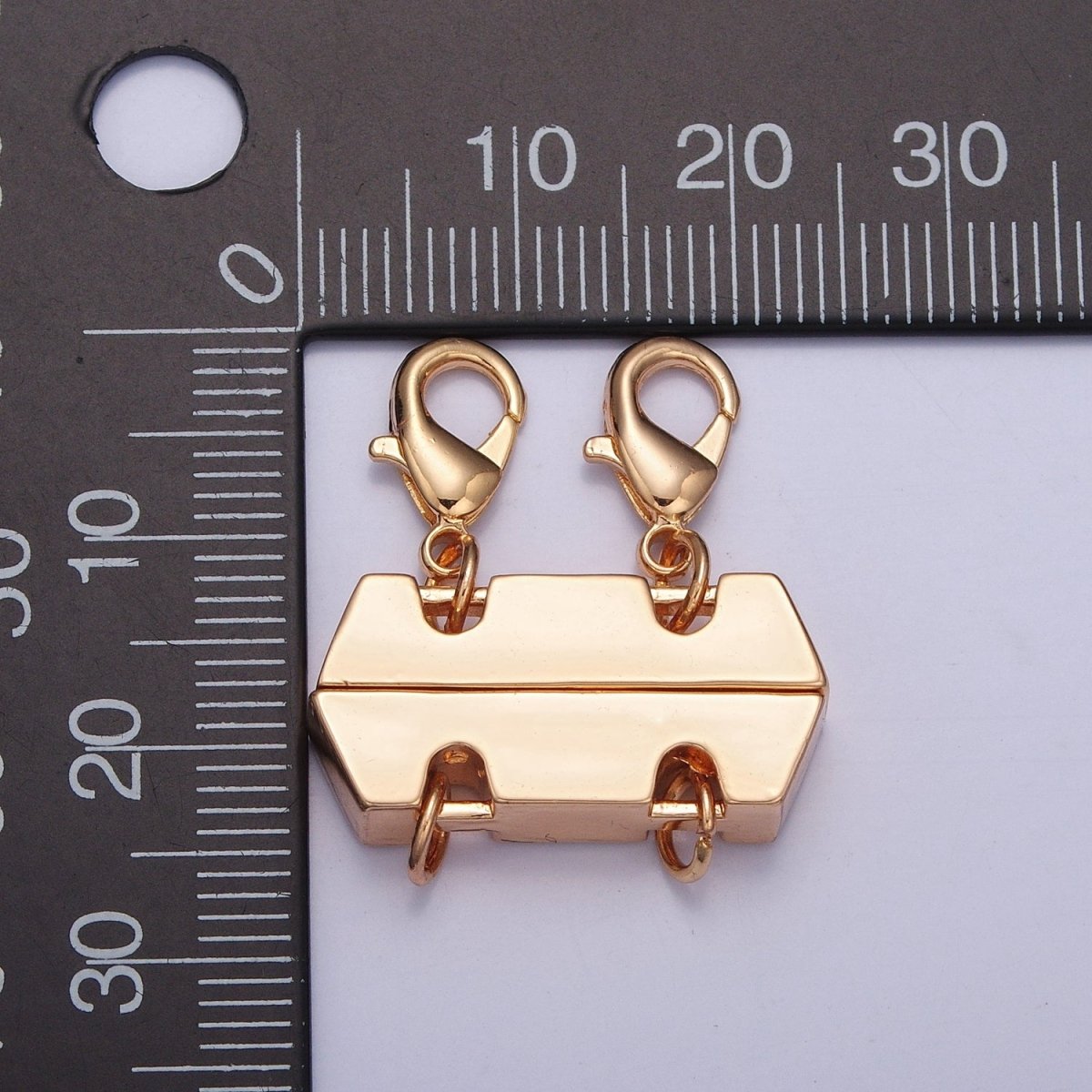 OS Gold Layered Necklace Clasp Detangler Necklace Separator for Layering – Light Weight, Tangle Free and Tarnish Free  L-780 L-781