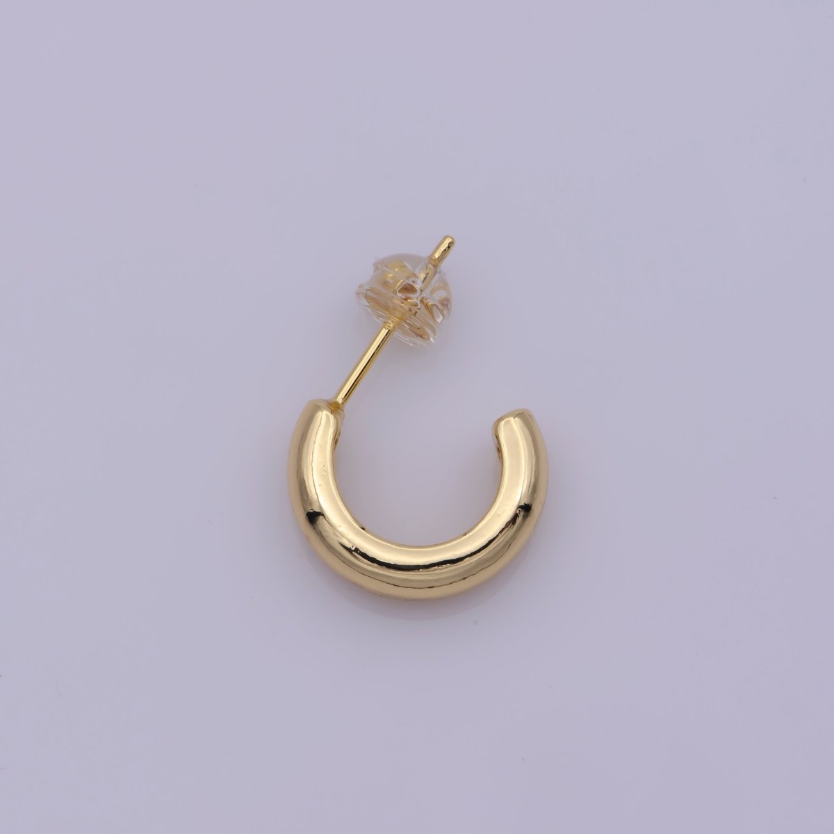 OS Minimalist Geometric Earrings Classic Tube Hoop Earring Gold Filled Hoop Earring Gift For Her! T-239 - DLUXCA