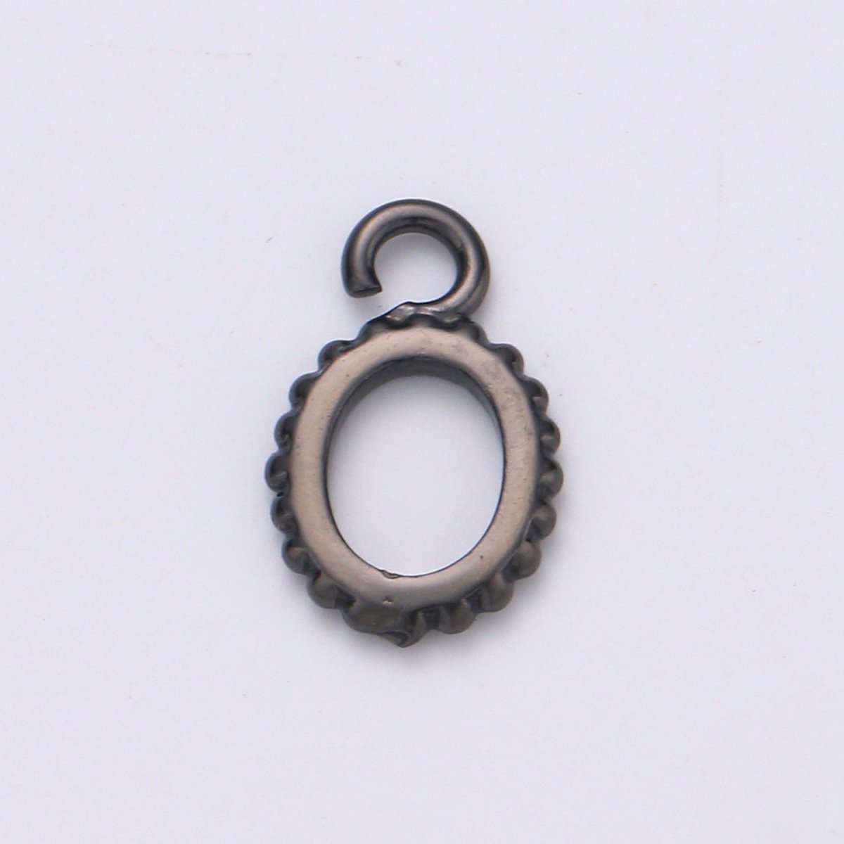 Oval Gold Bail, Silver bail, Lead Nickel free, Pendant bail  Rose Gold bail for charm Necklace making supplies, Jewelry supplies K-811 - K-814
