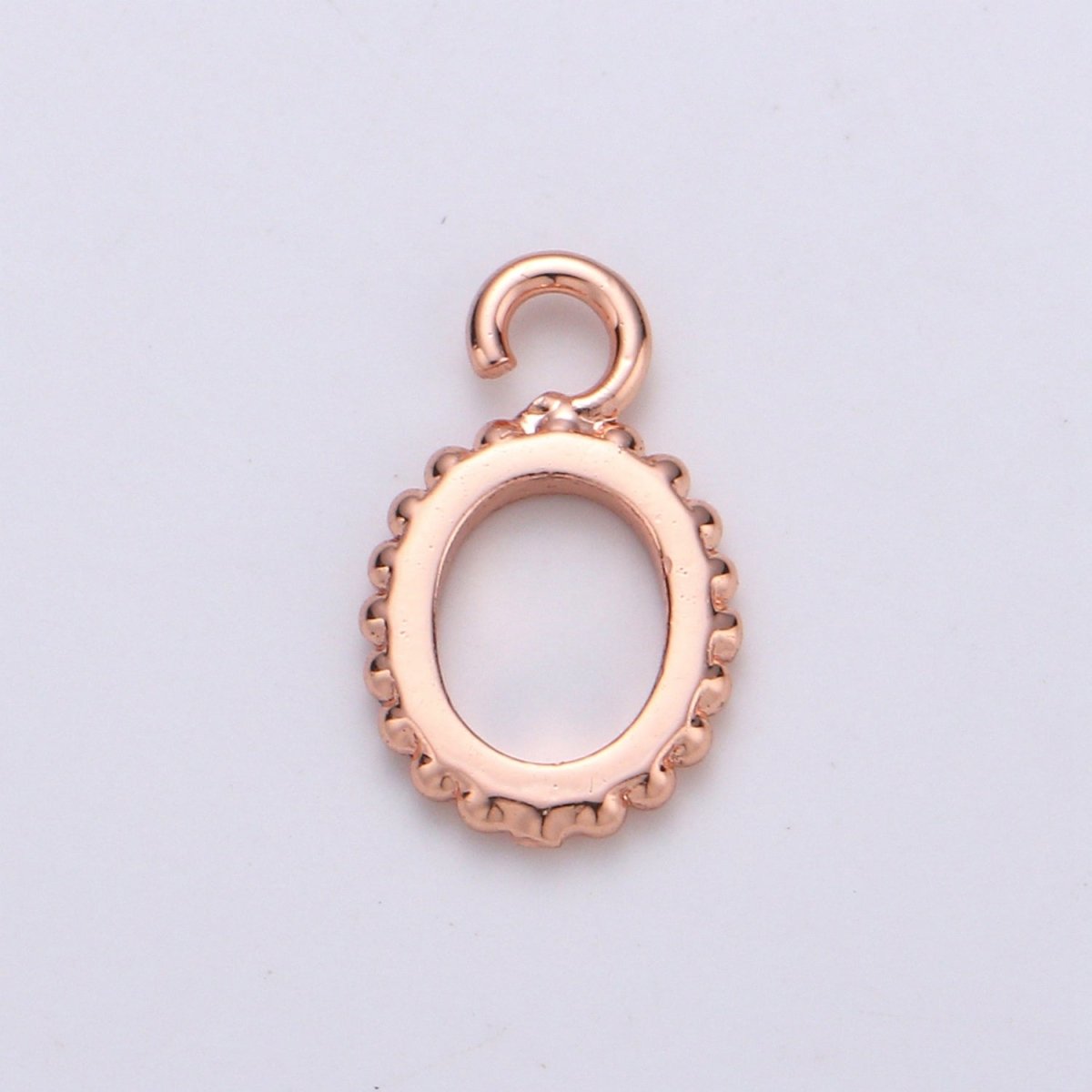 Oval Gold Bail, Silver bail, Lead Nickel free, Pendant bail  Rose Gold bail for charm Necklace making supplies, Jewelry supplies K-811 - K-814