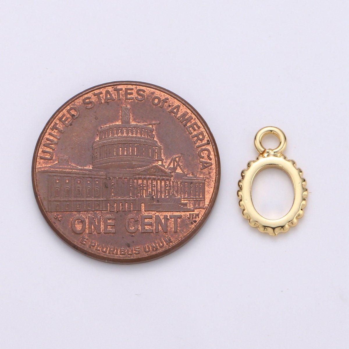 Oval Gold Bail, Silver bail, Lead Nickel free, Pendant bail  Rose Gold bail for charm Necklace making supplies, Jewelry supplies K-811 - K-814