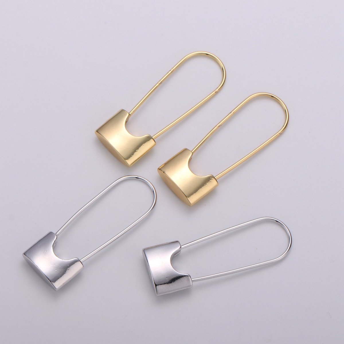 Padlock Earrings, Lock Pendant Earring, Lock Hoop Earring, Lovers Lock Hoops, Padlock Hoops, Gold Lock Earrings, Lock Earrings Silver K-864 K-865