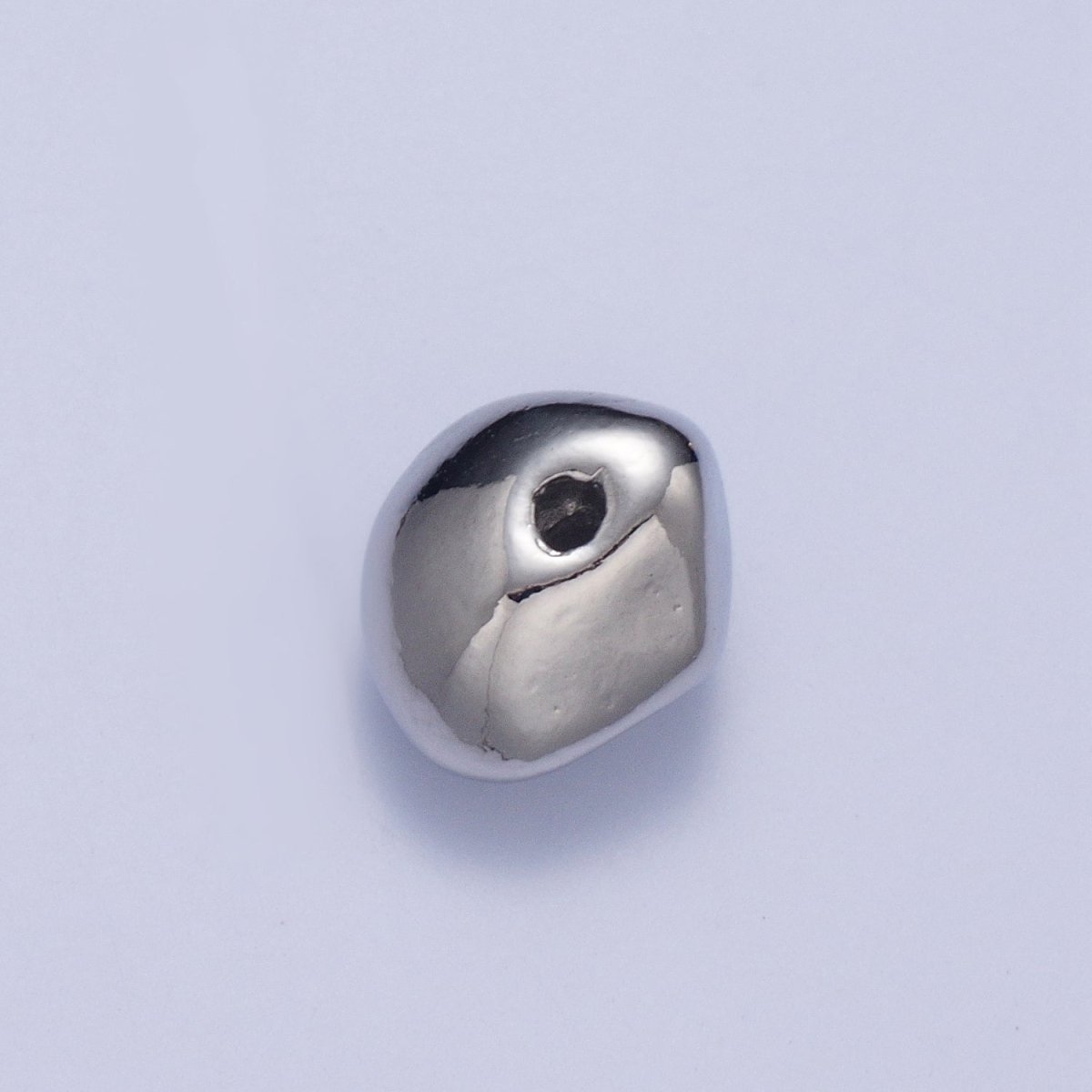 Pieces Pack 8.6mm Abstract Geometric Spacer Beads Jewelry Component in Gold  B-076