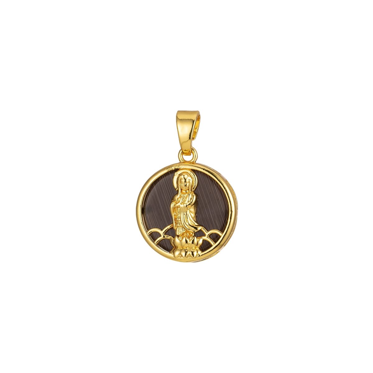 Quan Yin Pendant Buddha Kuan Yin Dainty Religious Charm J-296~J-300