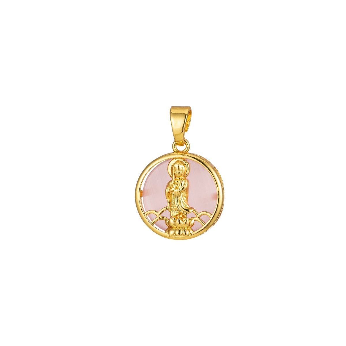 Quan Yin Pendant Buddha Kuan Yin Dainty Religious Charm J-296~J-300