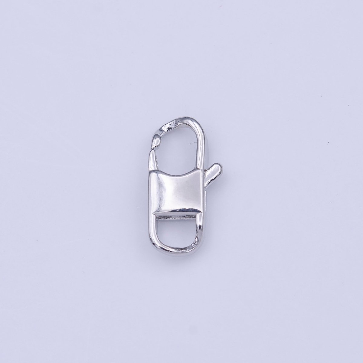 Rectangular Double Sided 14.5mm Lobster Clasps Jewelry Supply Closure in Gold & Silver | K-268 K-288