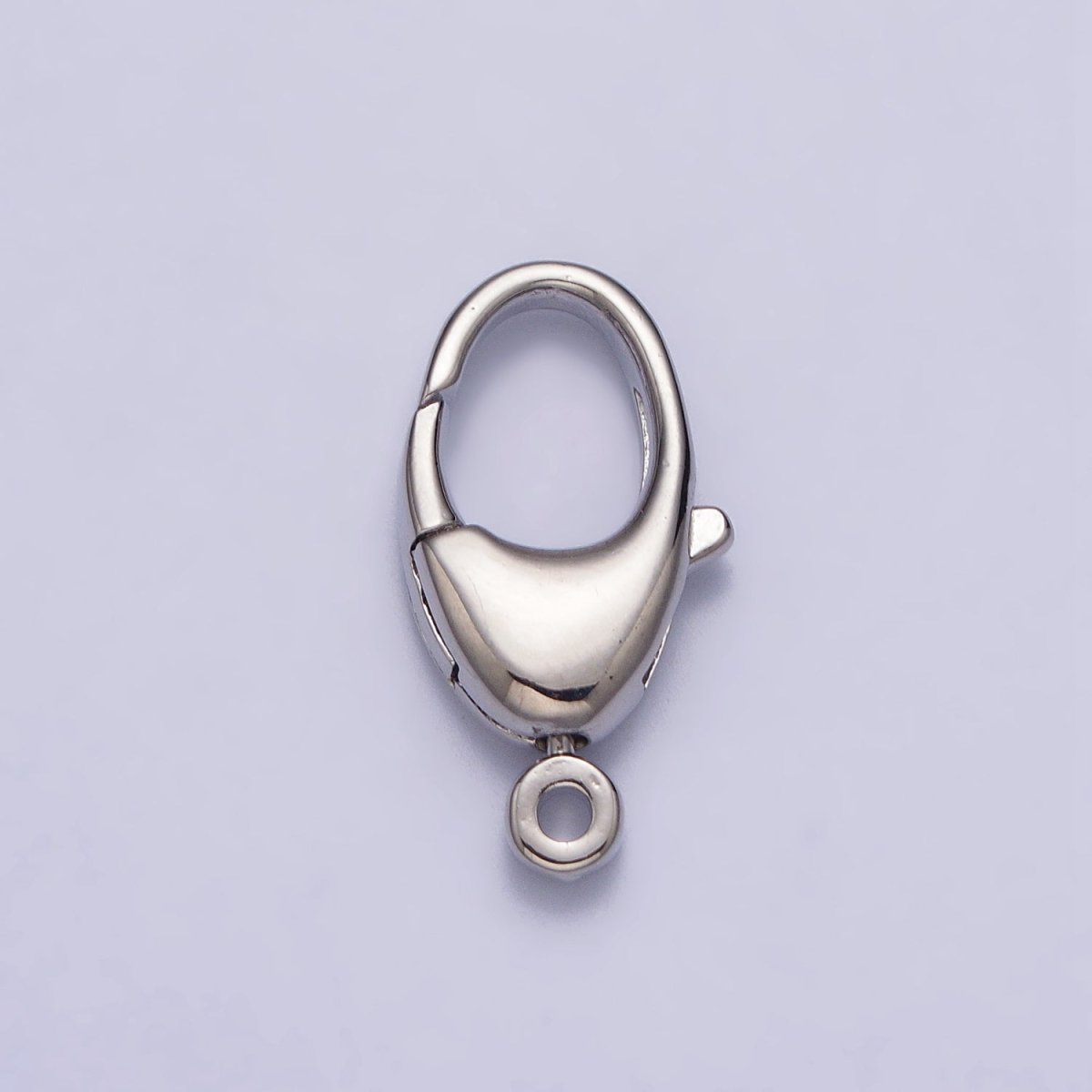 Rounded Oval Lobster Clasps Jewelry Making Closure Supply In Gold & Silver | Z-133 Z-134