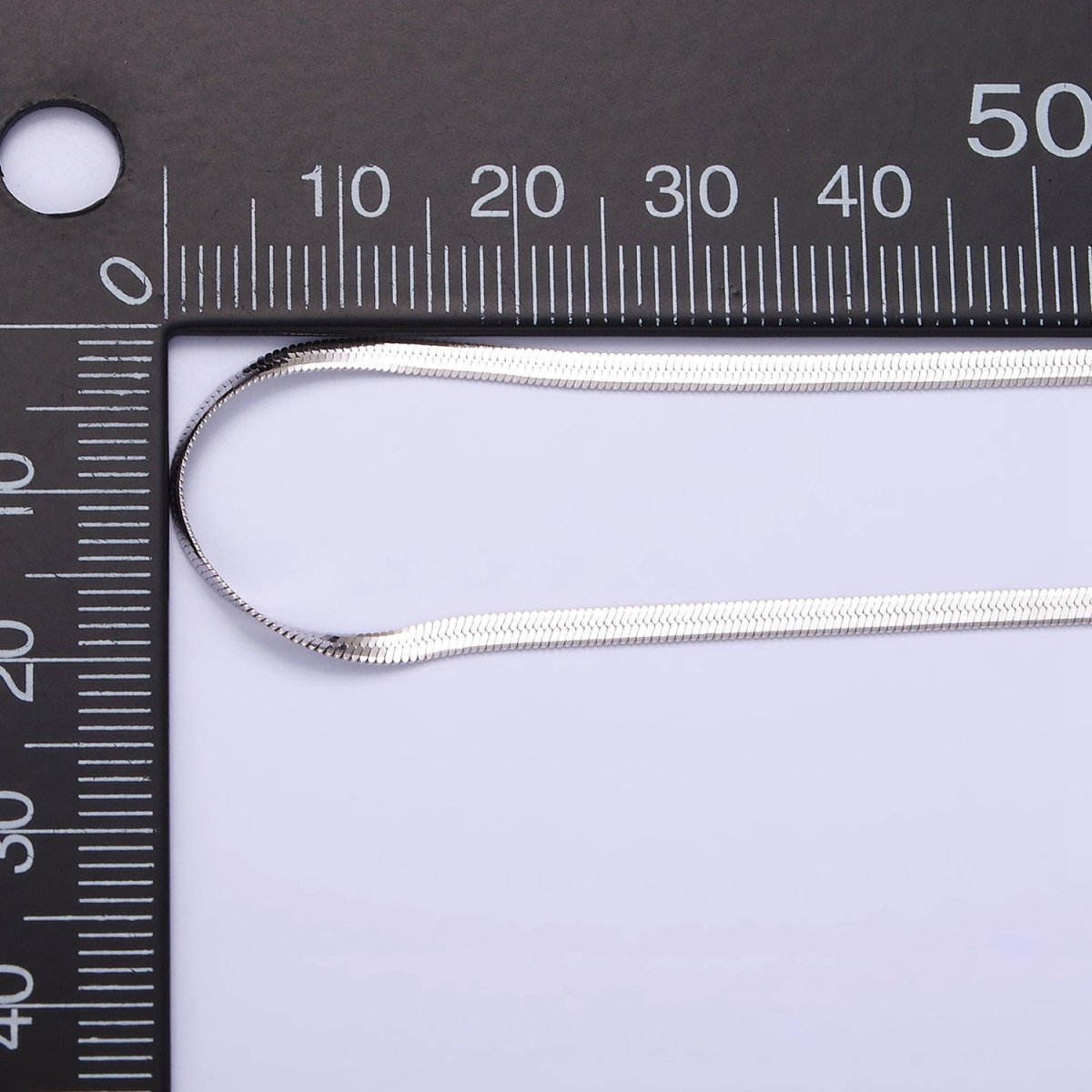 S925 Sterling Silver 2mm Herringbone 16 Inch, 17 Inch Layering Chain Necklace in Gold & Silver | WA-2156 - WA-2159 Clearance Pricing