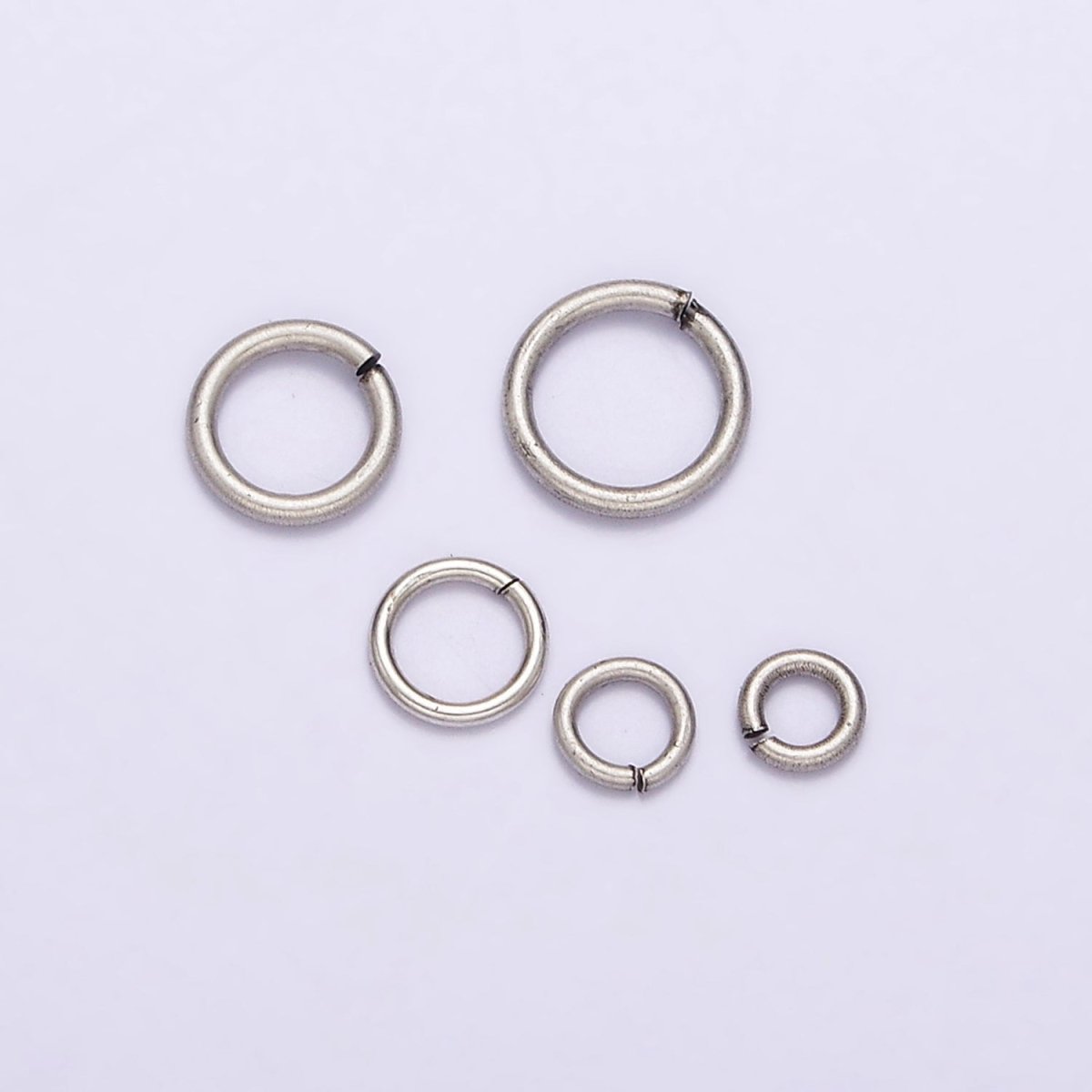 S925 Sterling Silver Open Jump Rings 3mm, 4mm, 5mm, 6mm SL-348 SL-349 SL-350 SL-351 SL-352