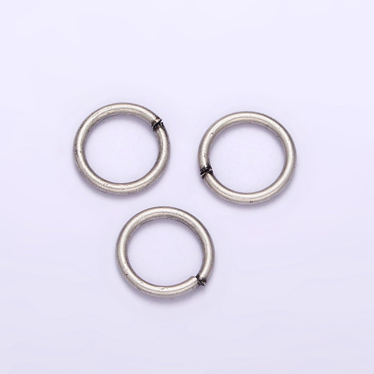 S925 Sterling Silver Open Jump Rings 3mm, 4mm, 5mm, 6mm SL-348 SL-349 SL-350 SL-351 SL-352