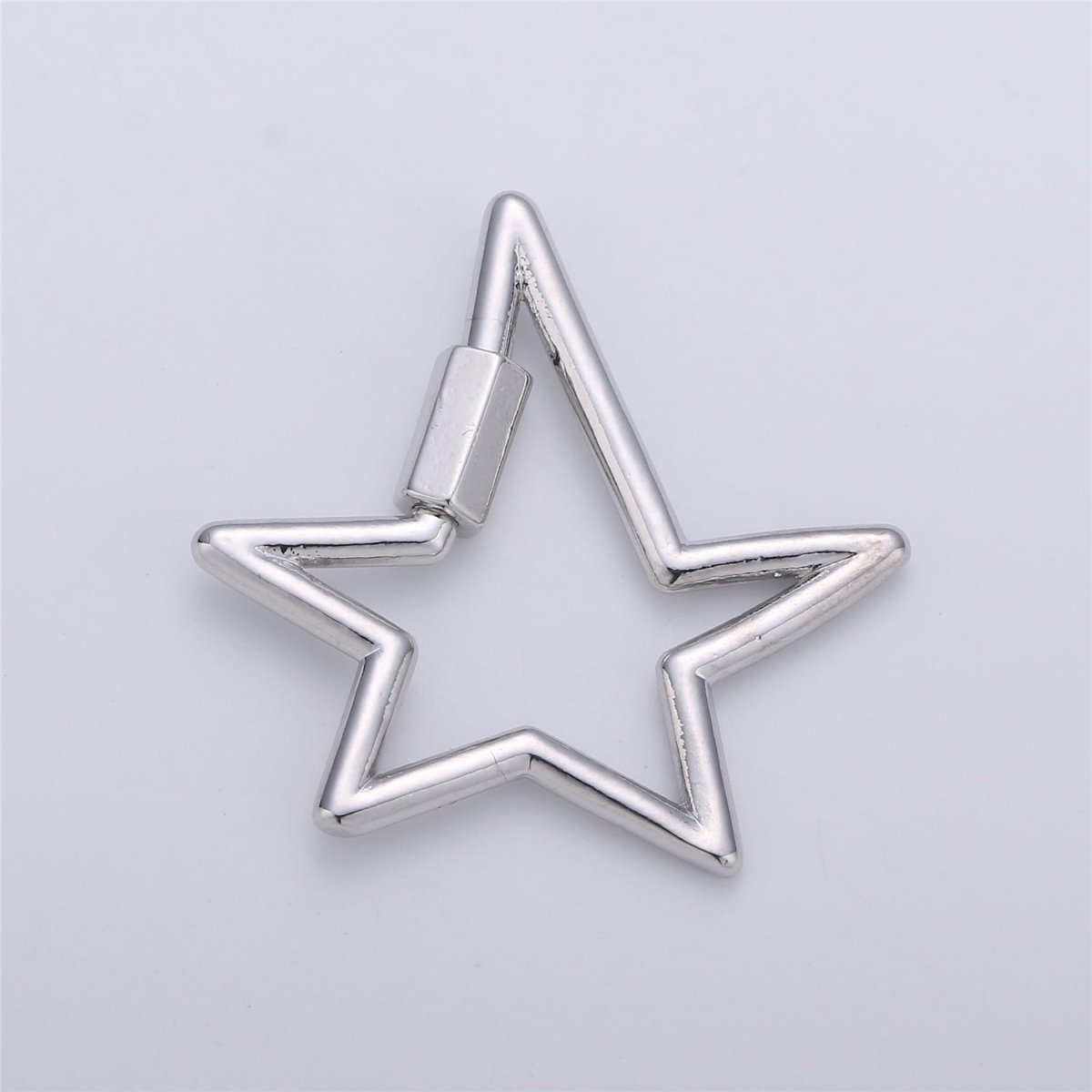 Screw Lock Star #3 White Gold K-160