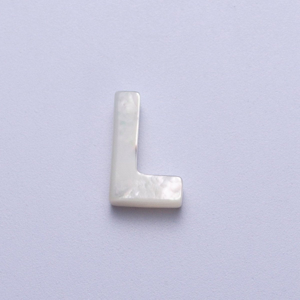 Shell Pearl Initial Alphabet Bead Jewelry Making Supply  A-292-A-304
