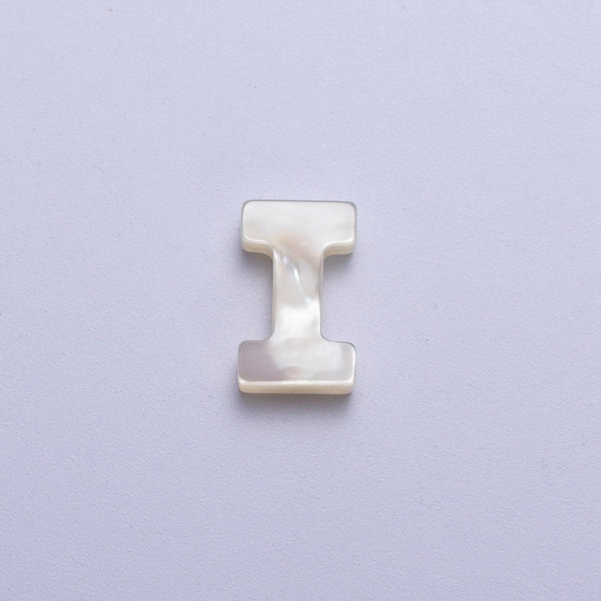 Shell Pearl Initial Alphabet Bead Jewelry Making Supply  A-292-A-304