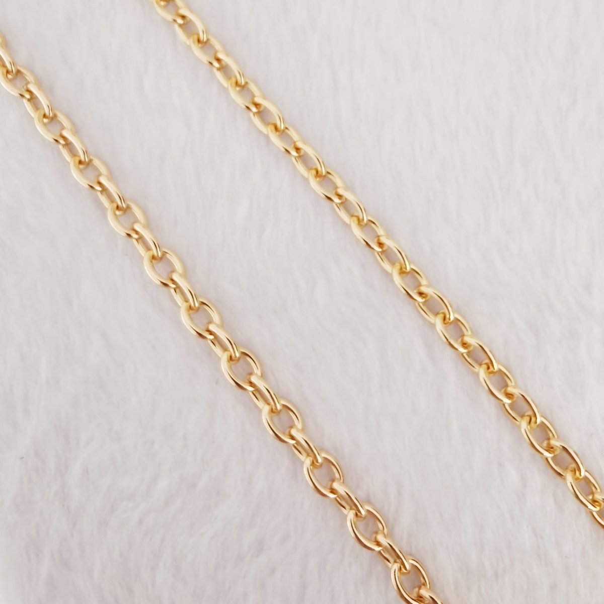 Silver, 18K Gold, 24K Gold Filled ROLO Chain Sold By Yard For Jewelry Making, Necklace Bracelet Anklet Component Supply | ROLL-473(XP-001), ROLL-476(XP-005), ROLL-477(XP-004) Clearance Pricing