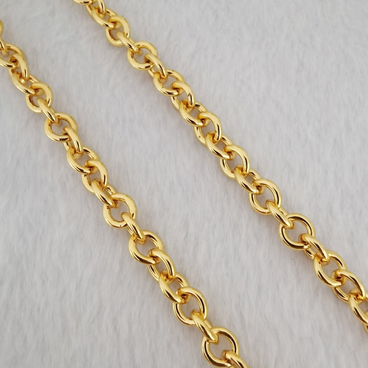 Silver, 18K Gold, 24K Gold Filled ROLO Chain Sold By Yard For Jewelry Making, Necklace Bracelet Anklet Component Supply | ROLL-473(XP-001), ROLL-476(XP-005), ROLL-477(XP-004) Clearance Pricing
