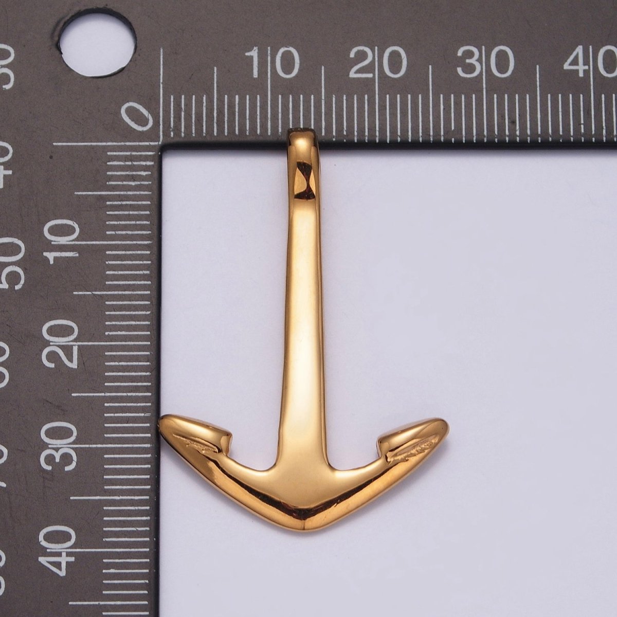 Silver Anchor Pendant Necklace For Man Jewelry Stainless Steel Finding Charm Sailor Ocean Inspired X-629 X-630