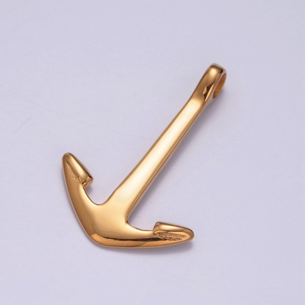 Silver Anchor Pendant Necklace For Man Jewelry Stainless Steel Finding Charm Sailor Ocean Inspired X-629 X-630