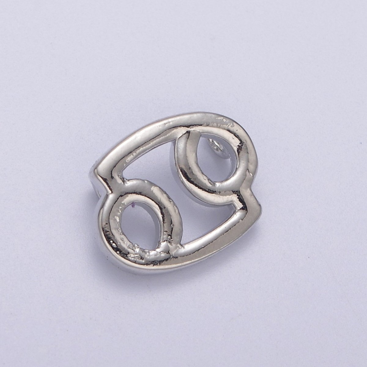 Silver Zodiac Constellation Charm, Small Astrology Charms, Horoscope Charm for Bracelet Necklace Supply A-A1881-A-A1886