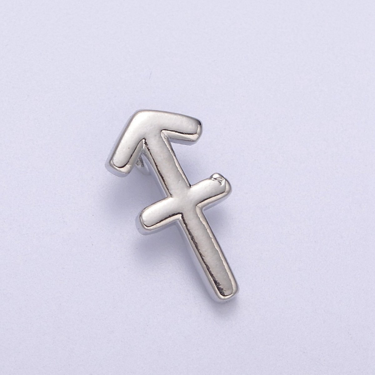 Silver Zodiac Constellation Charm, Small Astrology Charms, Horoscope Charm for Bracelet Necklace Supply A-A1881-A-A1886