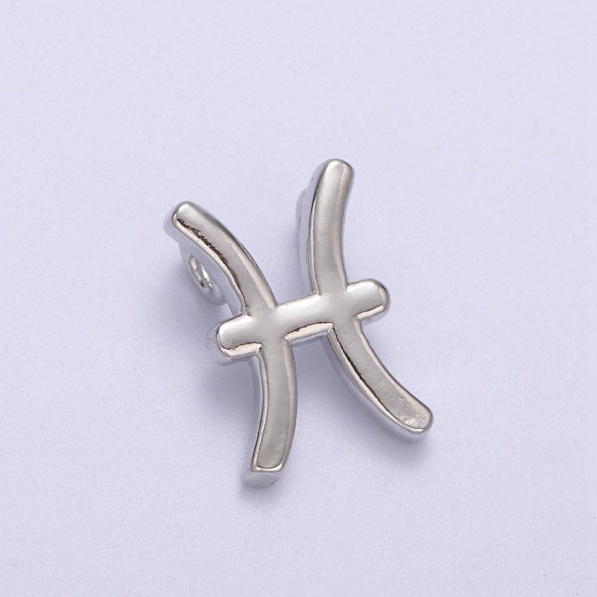 Silver Zodiac Constellation Charm, Small Astrology Charms, Horoscope Charm for Bracelet Necklace Supply A-A1881-A-A1886