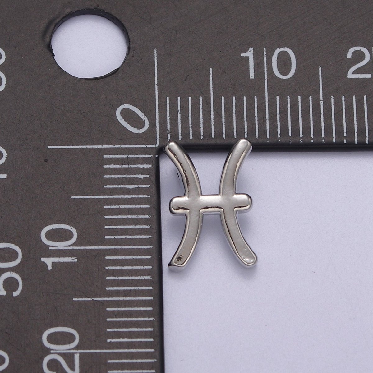 Silver Zodiac Constellation Charm, Small Astrology Charms, Horoscope Charm for Bracelet Necklace Supply A-A1881-A-A1886