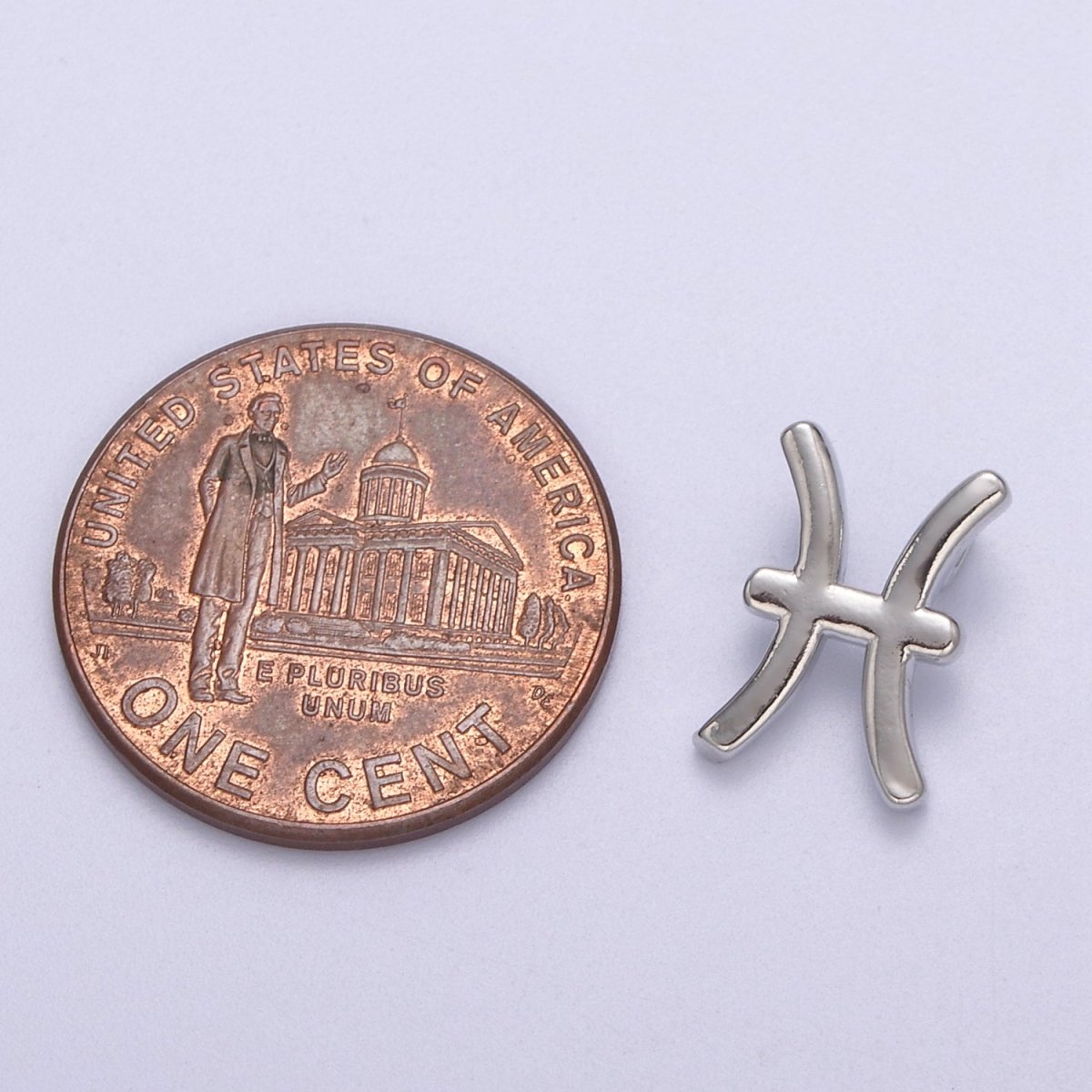 Silver Zodiac Constellation Charm, Small Astrology Charms, Horoscope Charm for Bracelet Necklace Supply A-A1881-A-A1886