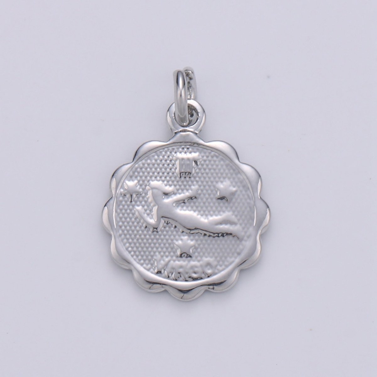 Silver Zodiac Constellation Charms, Zodiac Symbol, Horoscope Charm, Gold Astrological Zodiac Sign Minimalist Jewelry | A-A1797-A-A1802