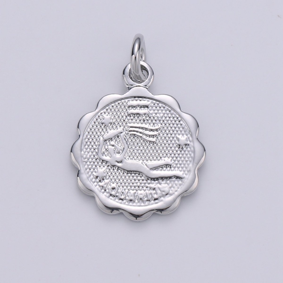 Silver Zodiac Constellation Charms, Zodiac Symbol, Horoscope Charm, Gold Astrological Zodiac Sign Minimalist Jewelry | A-A1797-A-A1802