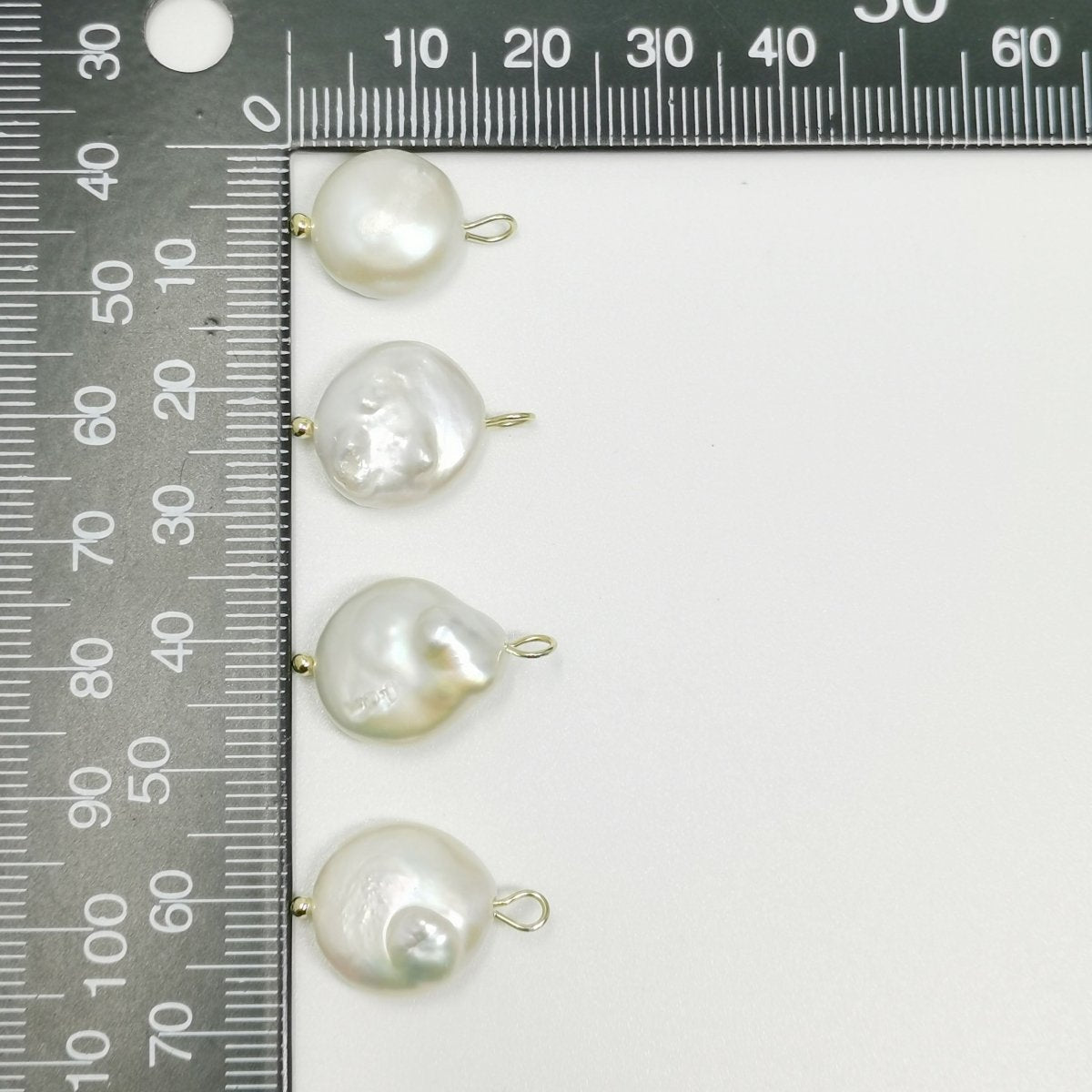 Simple Minimalist Freshwater Pearl Charm P-1585