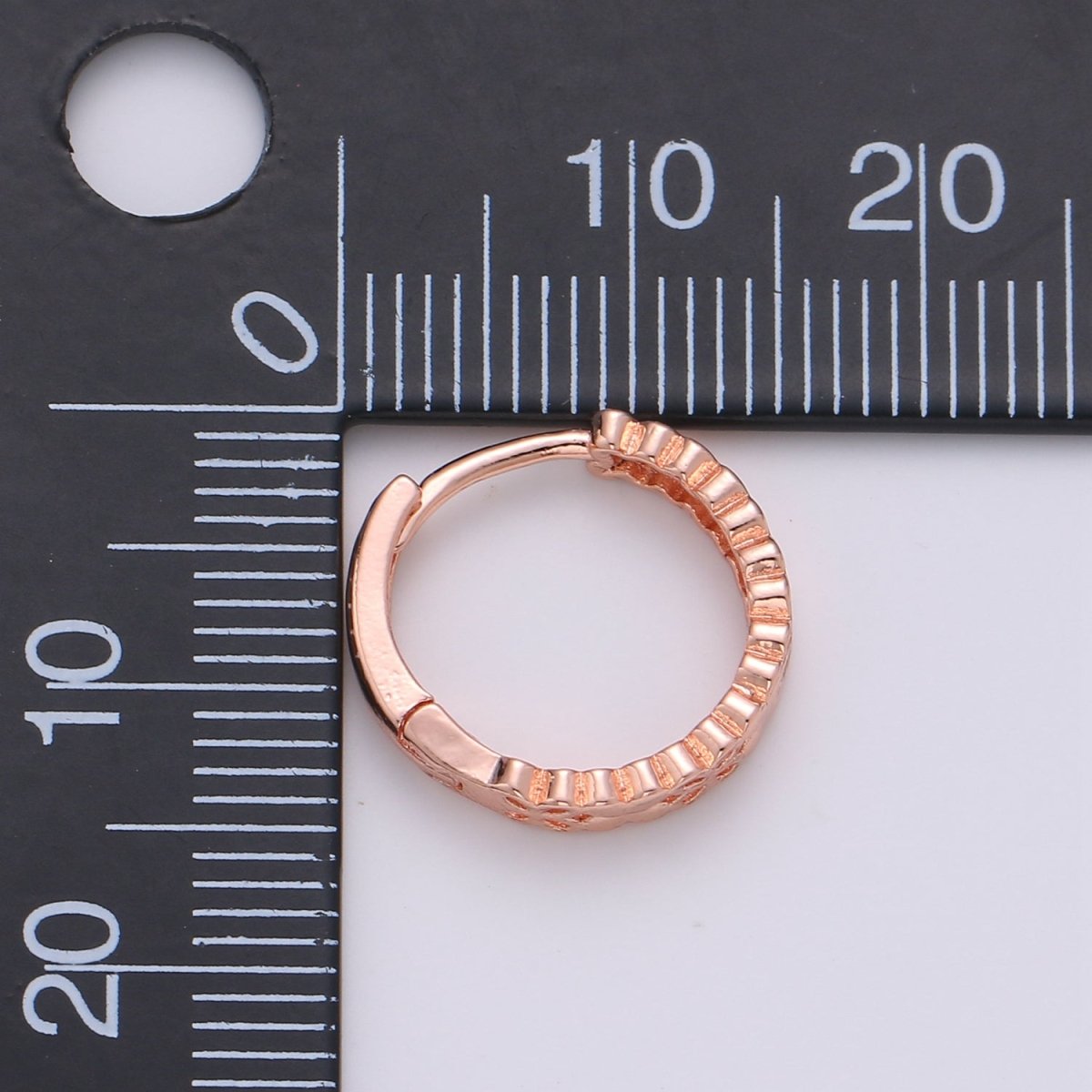 Simple Minimalist Gold Filled Huggies K-662-K-664