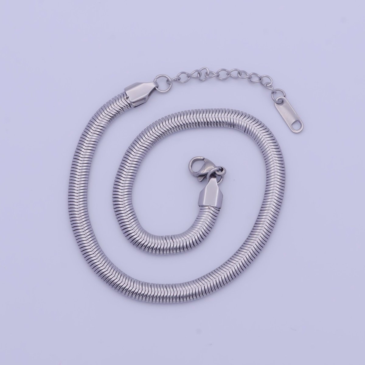 Snake Chain Anklet 9.5 Inch + 1.5" extender Length in 24k Gold Filled Snake Chain | WA-1140 WA-1141 Clearance Pricing