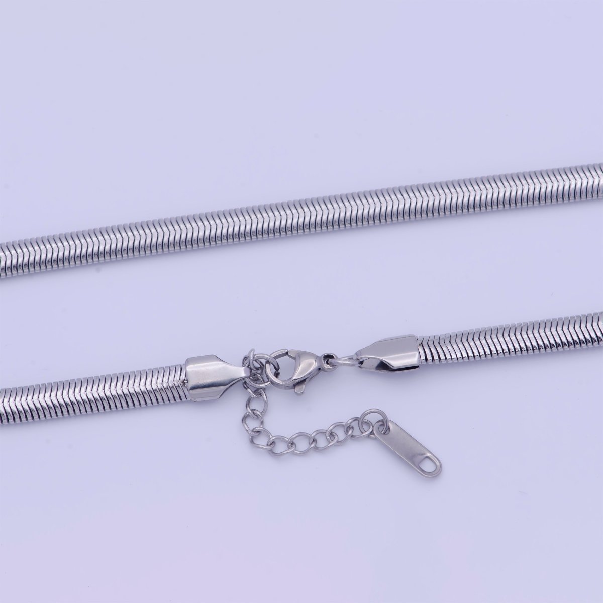 Snake Chain Necklace 16 18 20 Inch + 2.5" extender Length in 24k Gold Filled Chain | WA-1134 to WA-1139 Clearance Pricing - DLUXCA