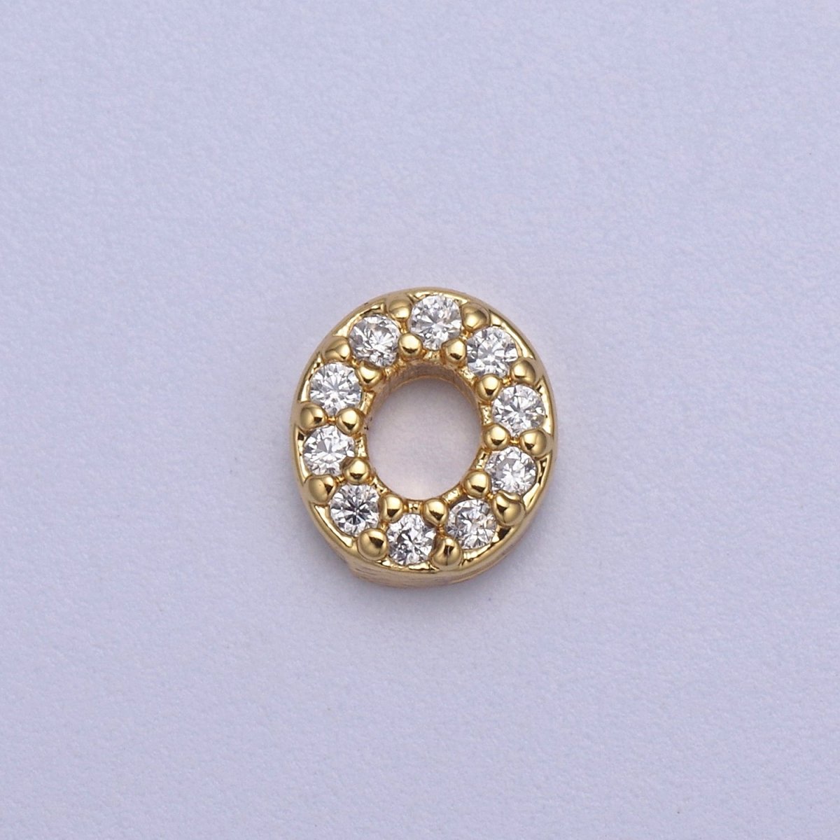 Special New Collection 14K Gold Filled Initial Beads For Personalized Locket Jewelry Making A-767-A-779 N-580 N-581