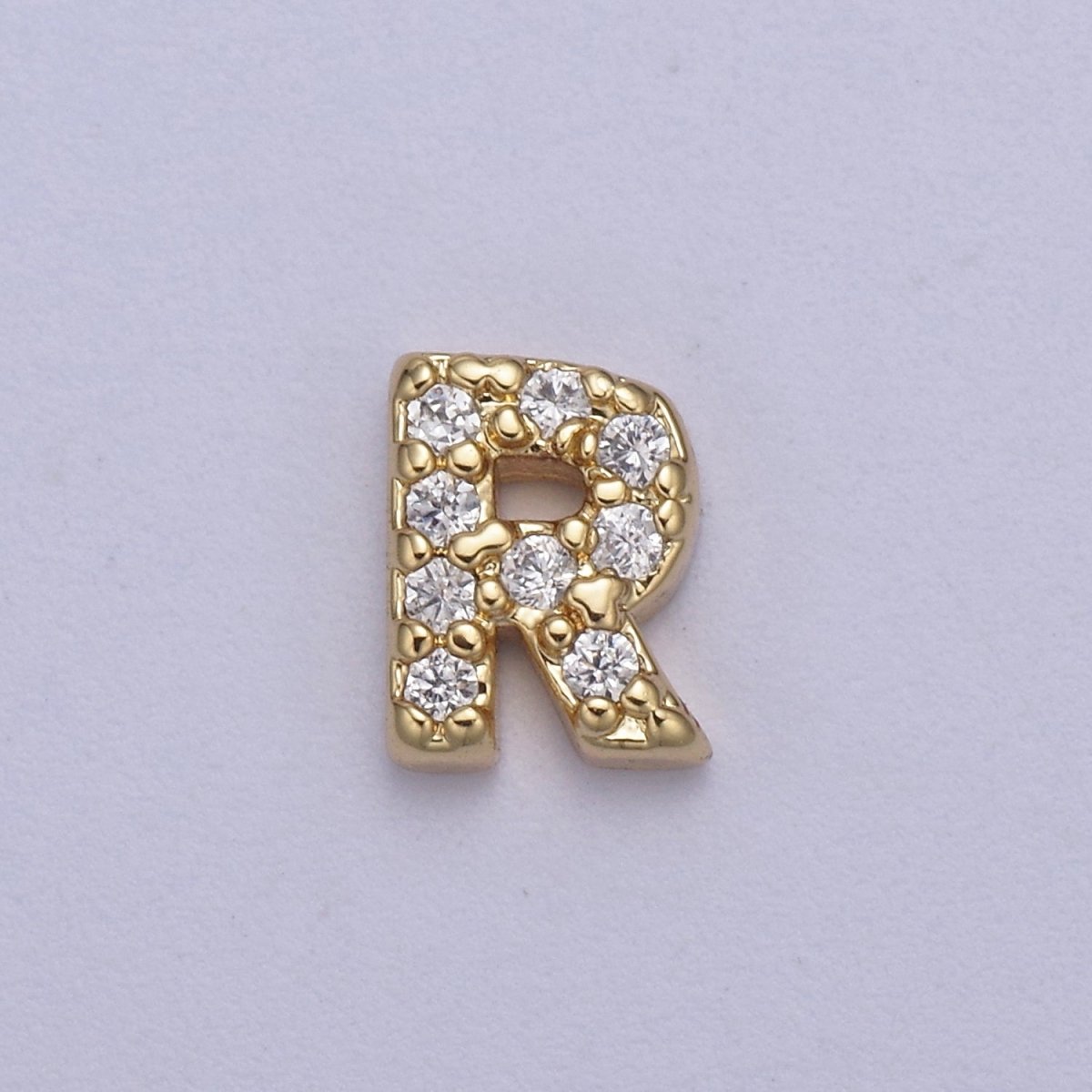 Special New Collection 14K Gold Filled Initial Beads For Personalized Locket Jewelry Making A-767-A-779 N-580 N-581