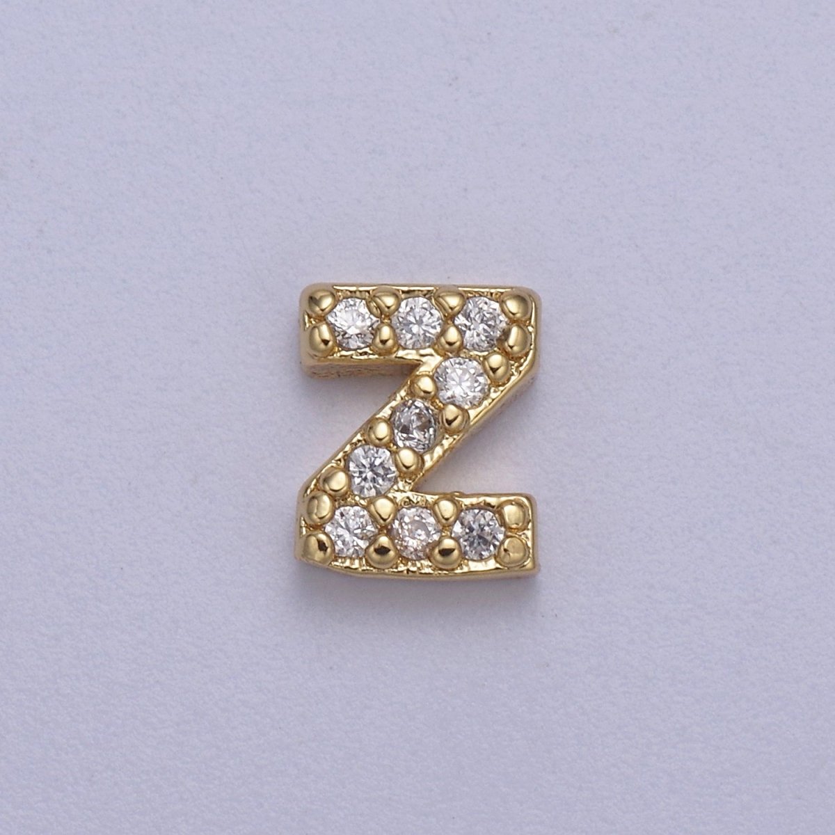 Special New Collection 14K Gold Filled Initial Beads For Personalized Locket Jewelry Making A-767-A-779 N-580 N-581