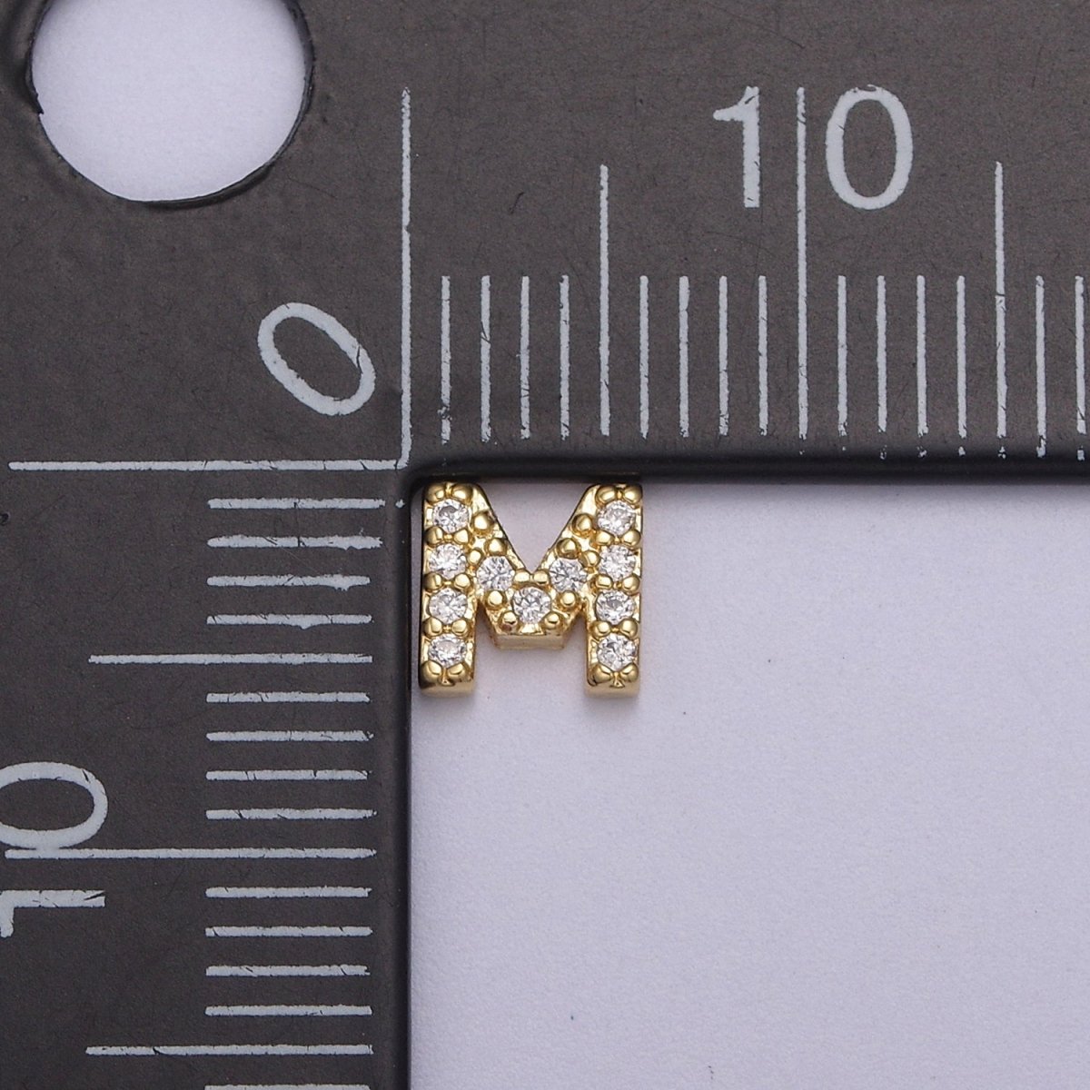 Special New Collection 14K Gold Filled Initial Beads For Personalized Locket Jewelry Making A-767-A-779 N-580 N-581