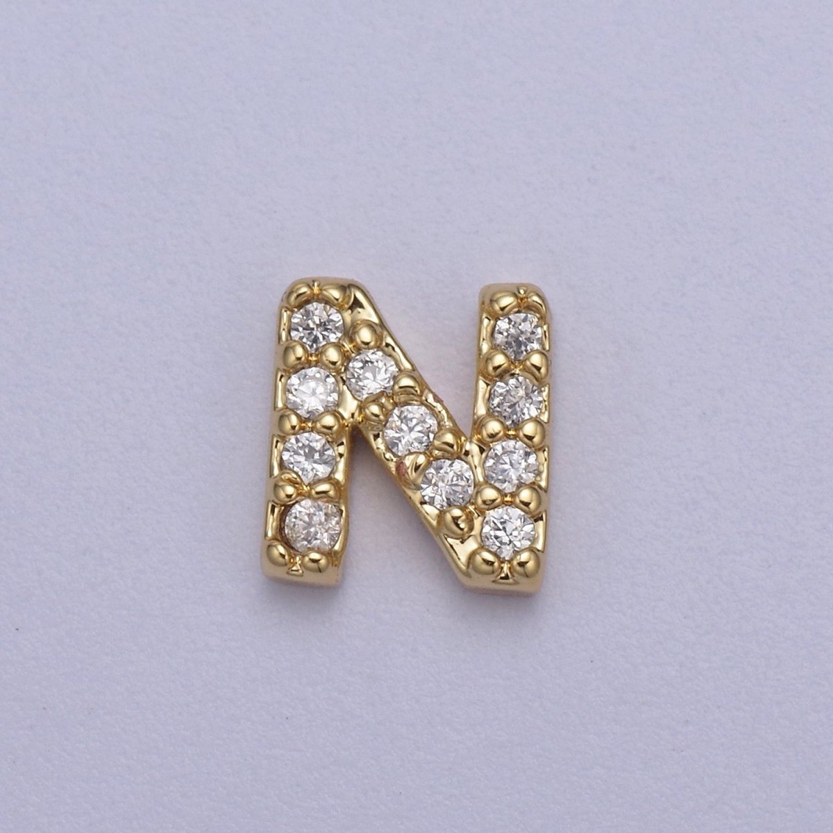 Special New Collection 14K Gold Filled Initial Beads For Personalized Locket Jewelry Making A-767-A-779 N-580 N-581
