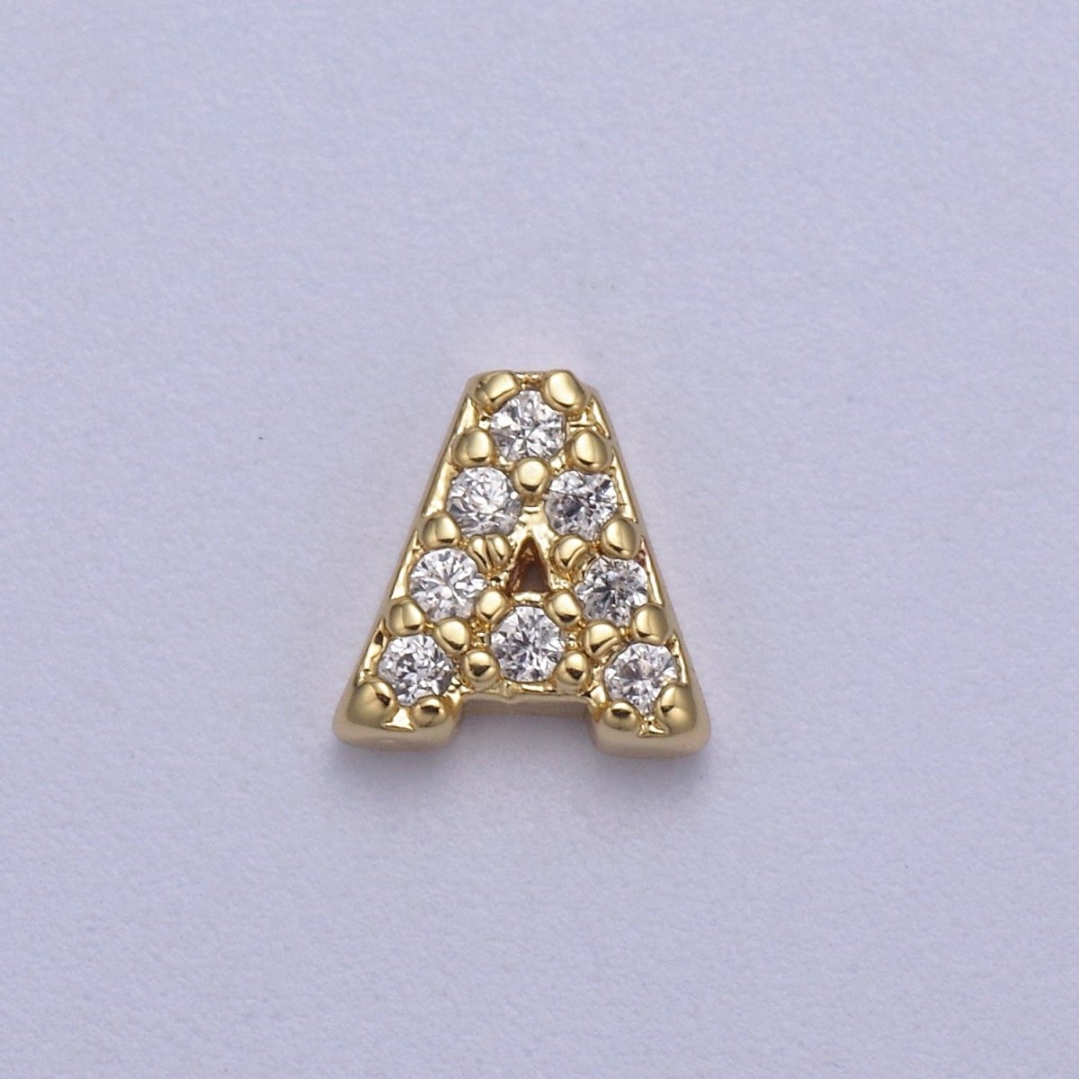 Special New Collection 14K Gold Filled Initial Beads For Personalized Locket Jewelry Making A-767-A-779 N-580 N-581