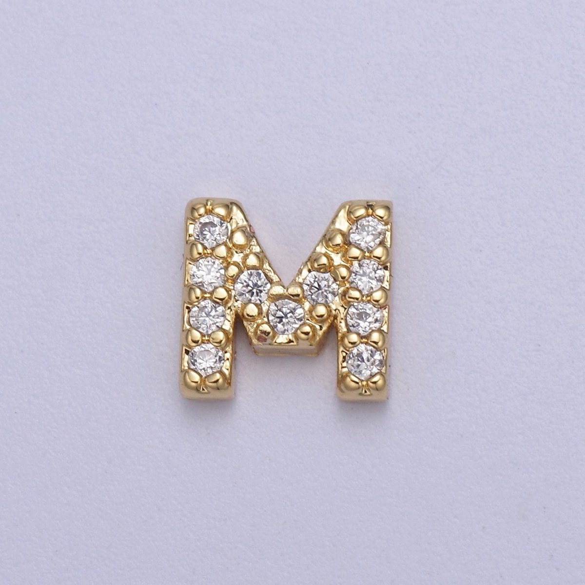Special New Collection 14K Gold Filled Initial Beads For Personalized Locket Jewelry Making A-767-A-779 N-580 N-581